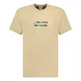 SUPREME CAMO BOX LOGO T-SHIRT BEIGE