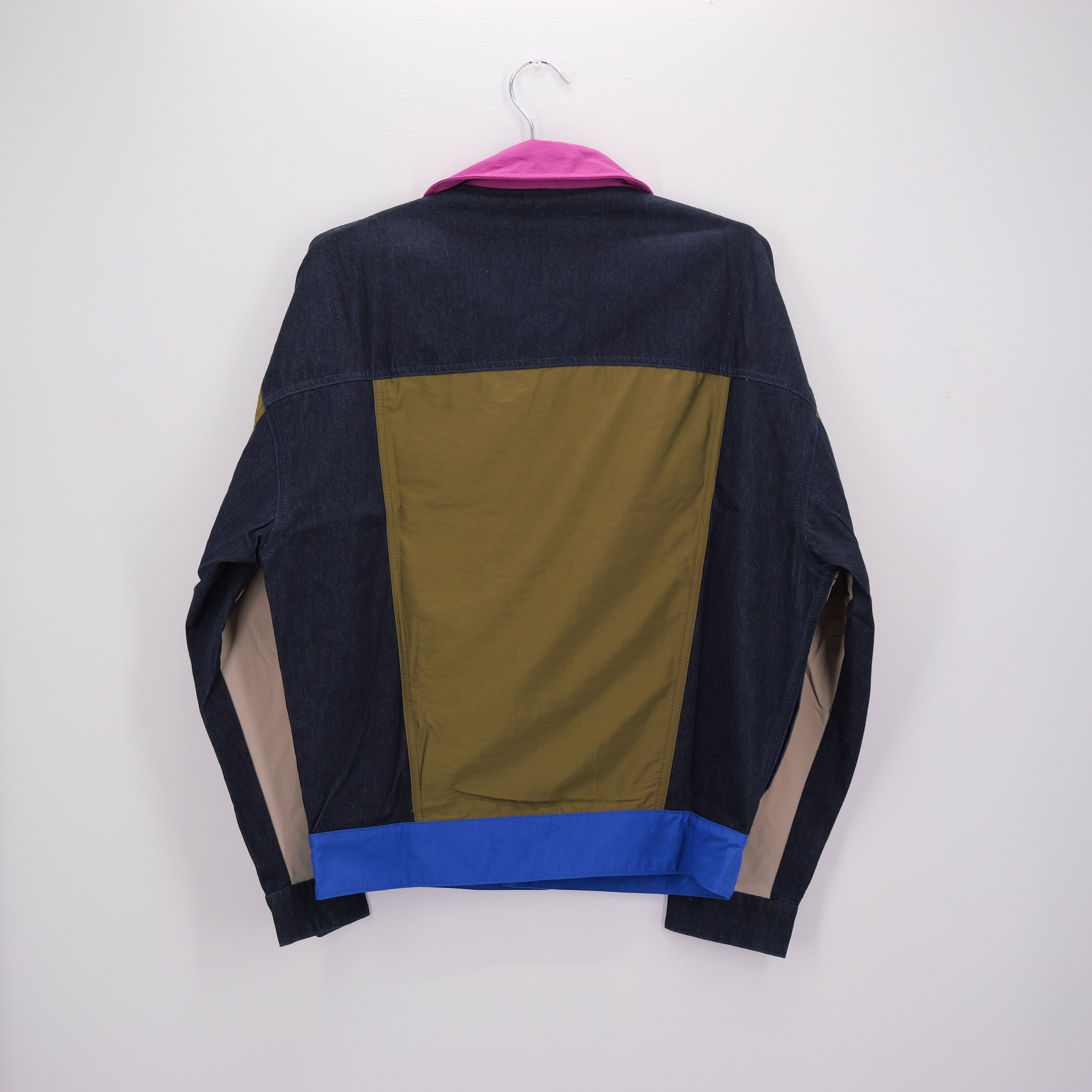 TANGRAM DENIM JACKET MULTI