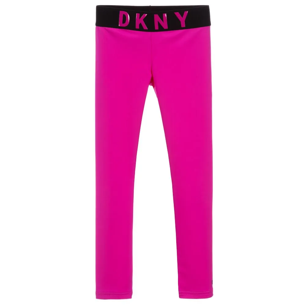 Teen Pink Logo Leggings