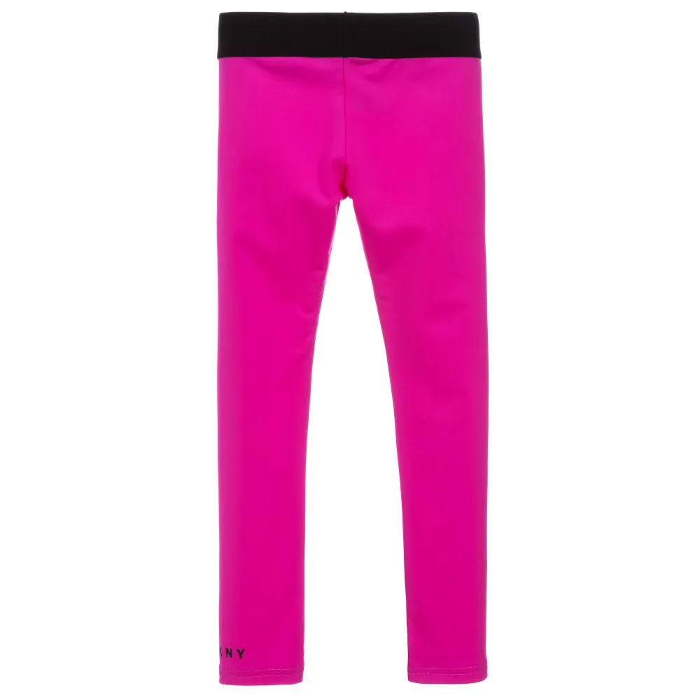 Teen Pink Logo Leggings