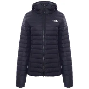 The North Face Women's Black Stretch Down Hooded Coat