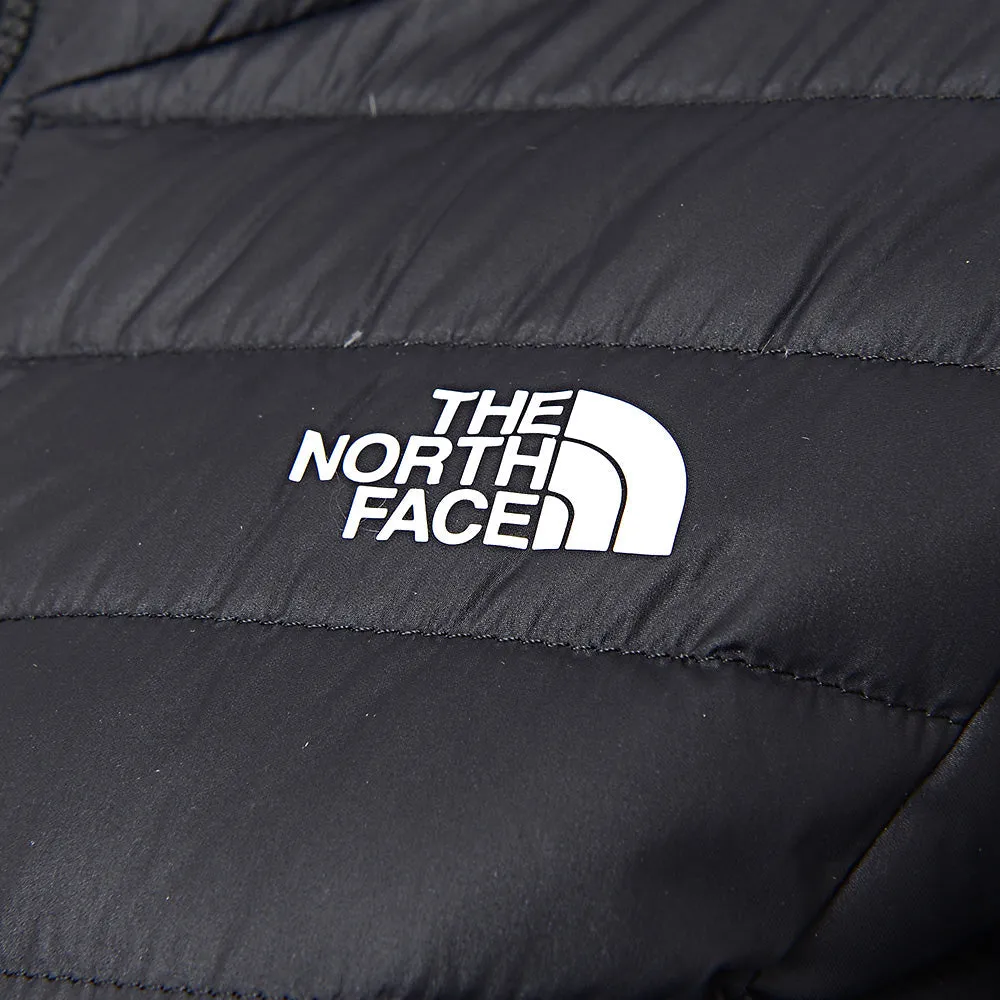 The North Face Women's Black Stretch Down Hooded Coat