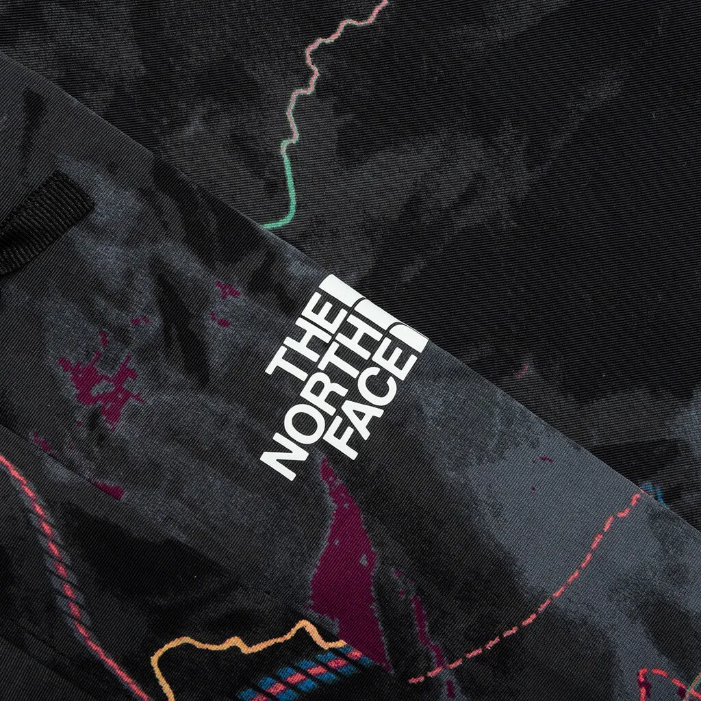 TNF Nylon Easy Pants - TNF Black Trail Glow Print