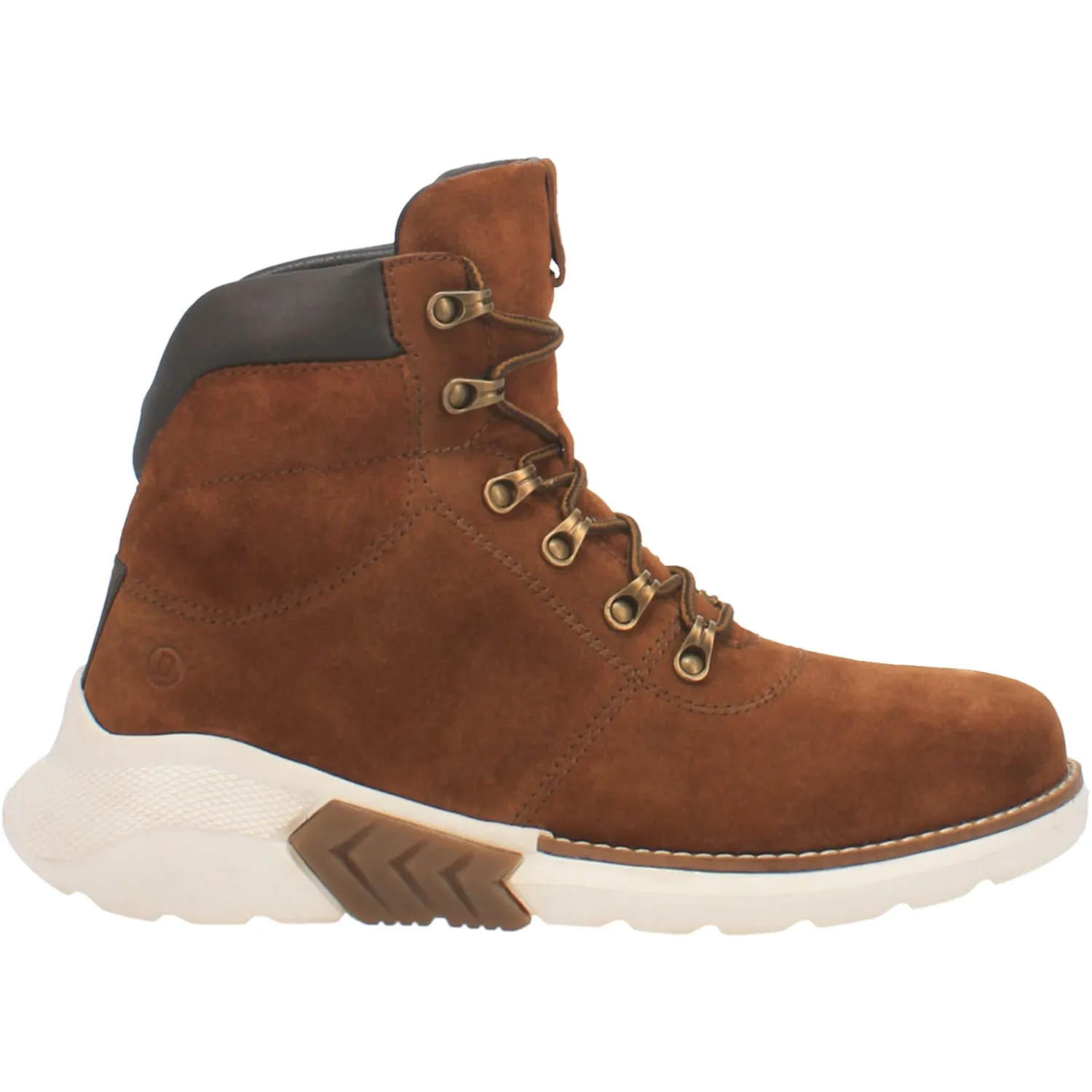 Traffic Zone Whiskey Suede Leather Boots (DS)