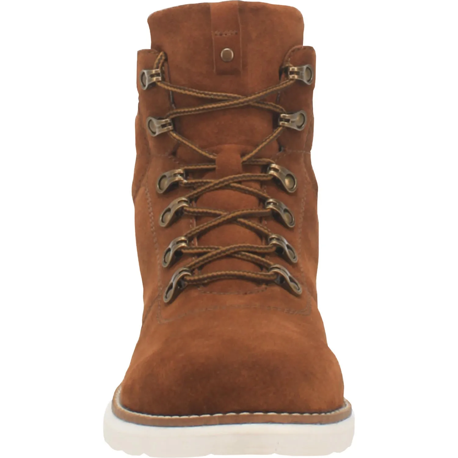 Traffic Zone Whiskey Suede Leather Boots (DS)