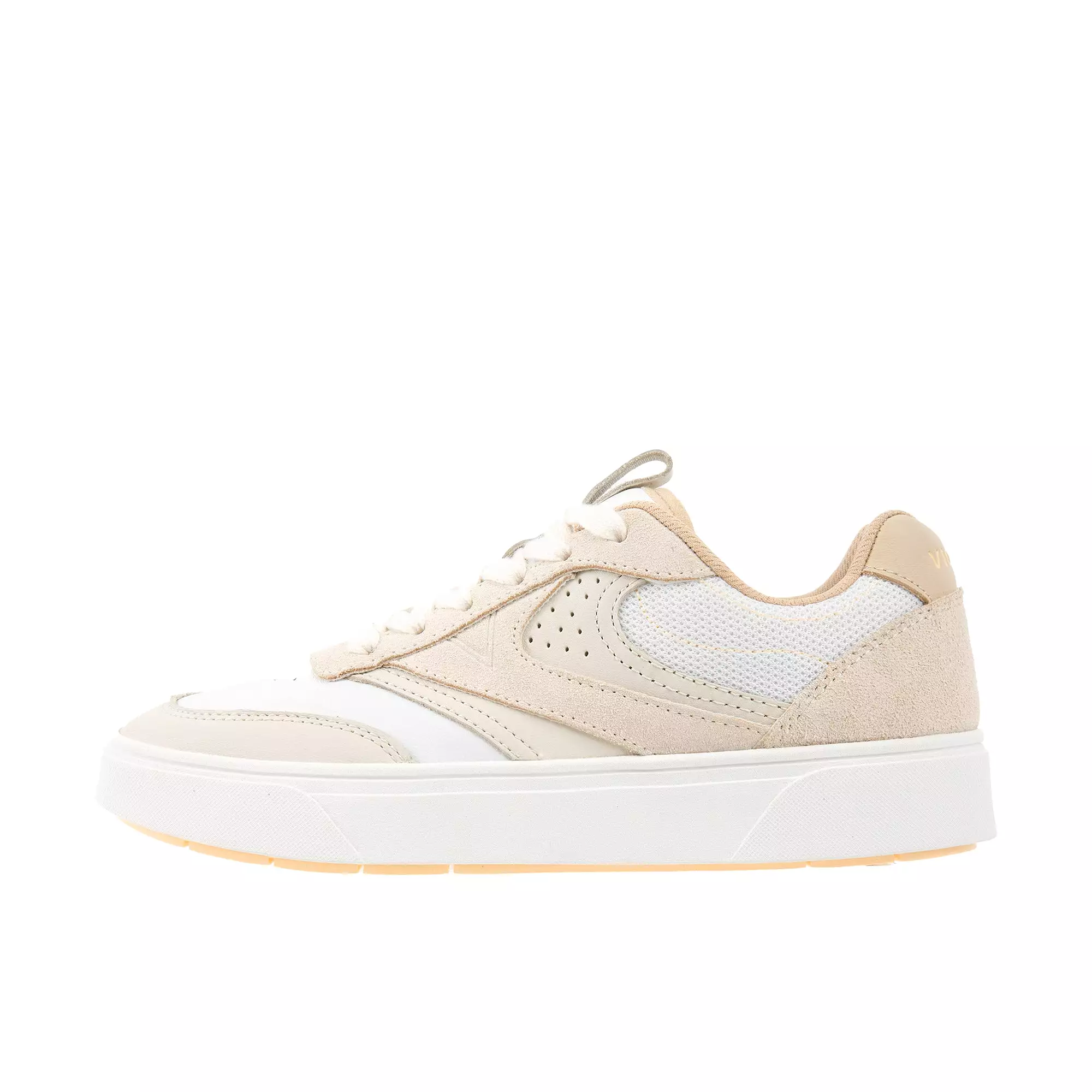 Vionic Womens Karmelle Sneaker Cream White