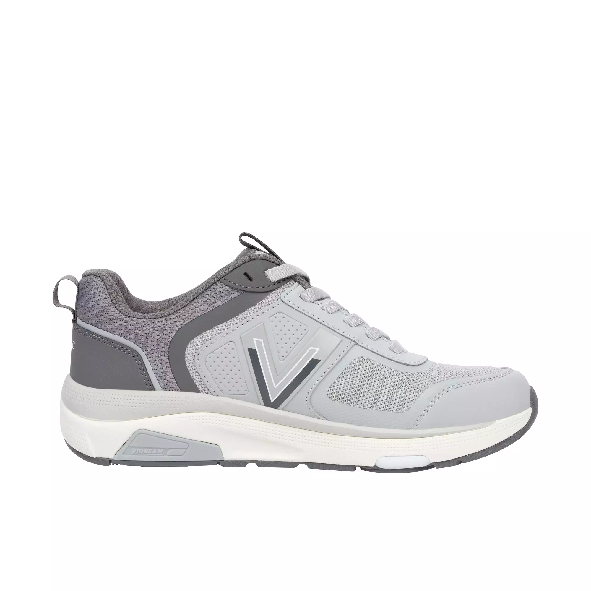 Vionic Womens Walk Strider Sneaker Charcoal Grey