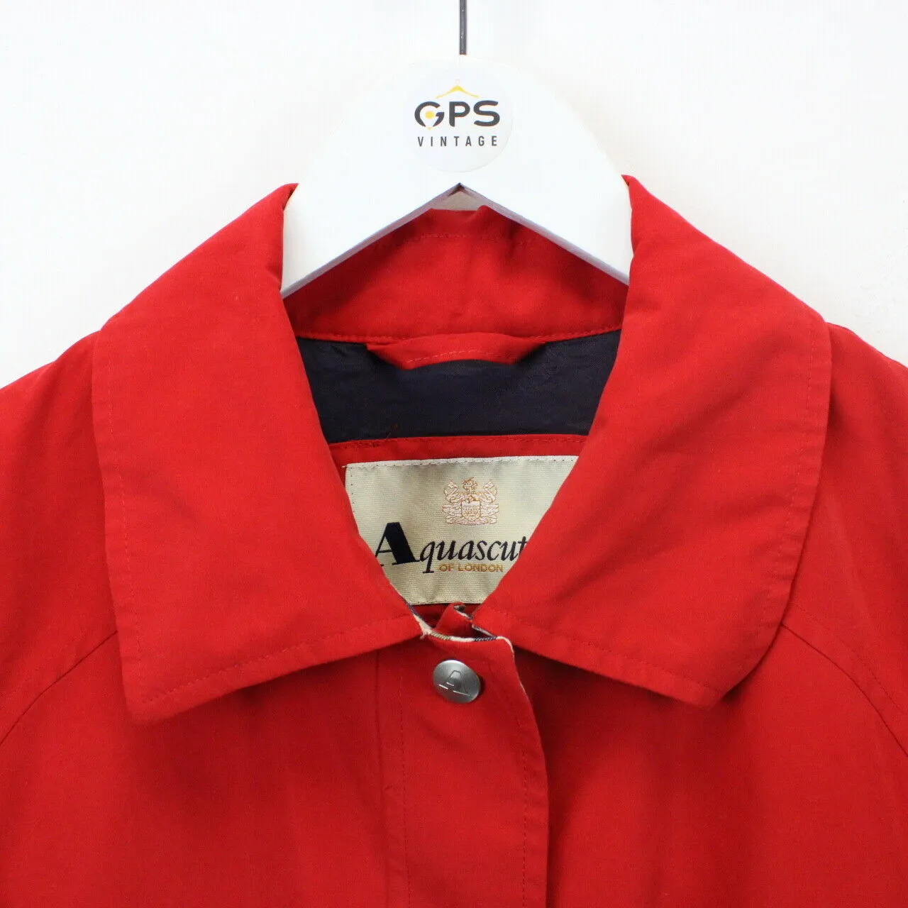 Womens AQUASCUTUM Coat Red | Medium