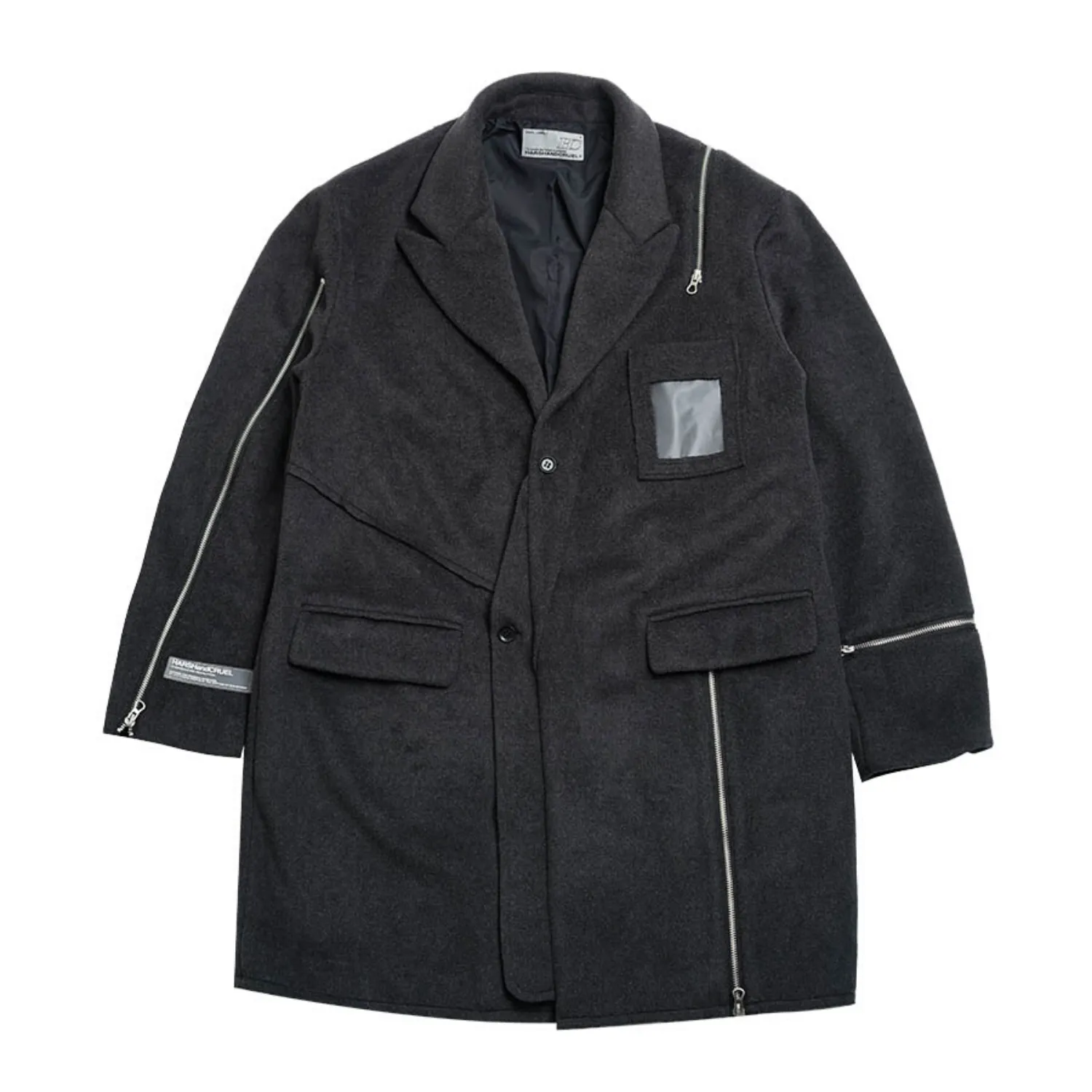 Woolen Deconstruction Suit Coat