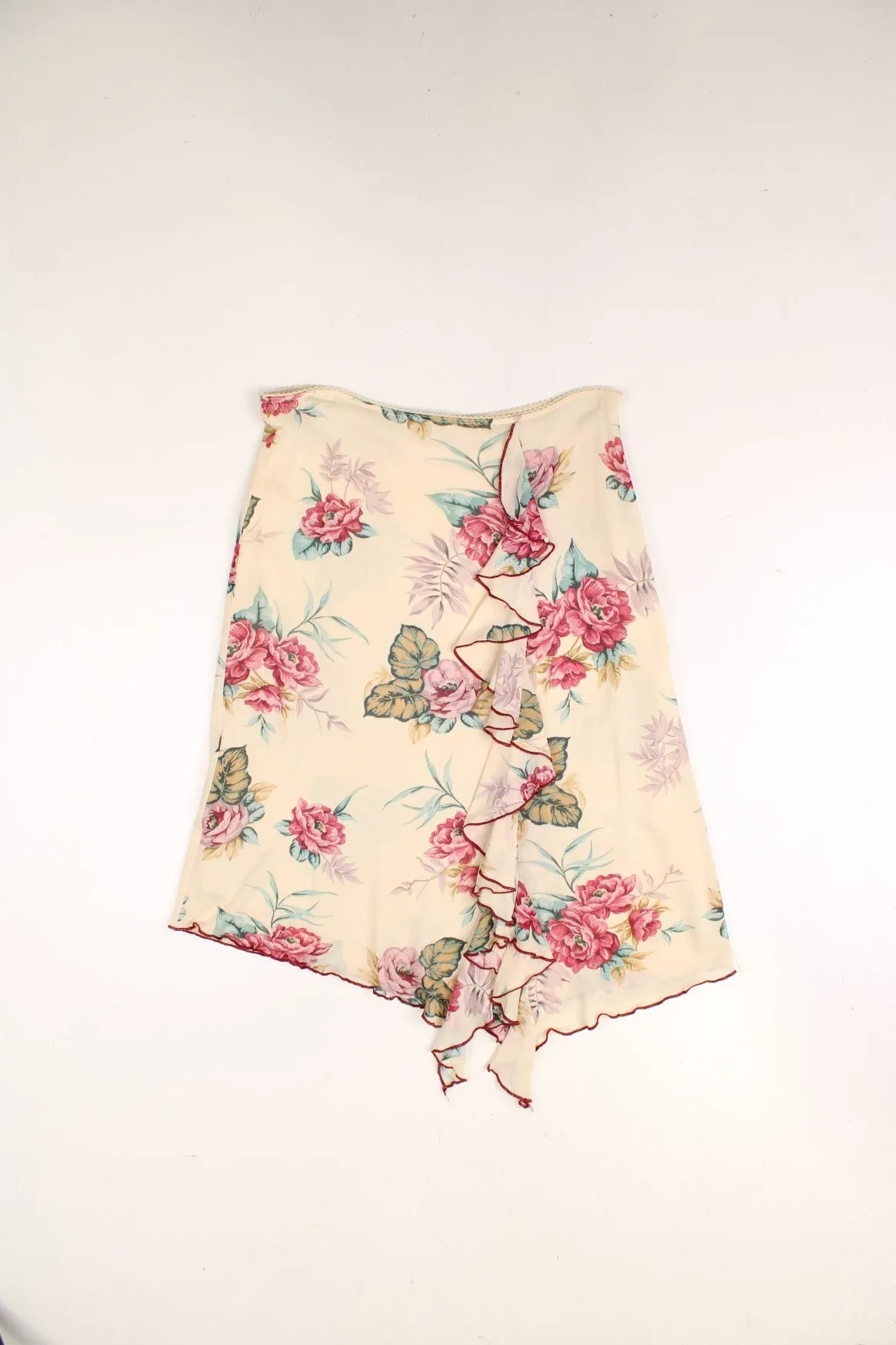 Y2K Floral Skirt