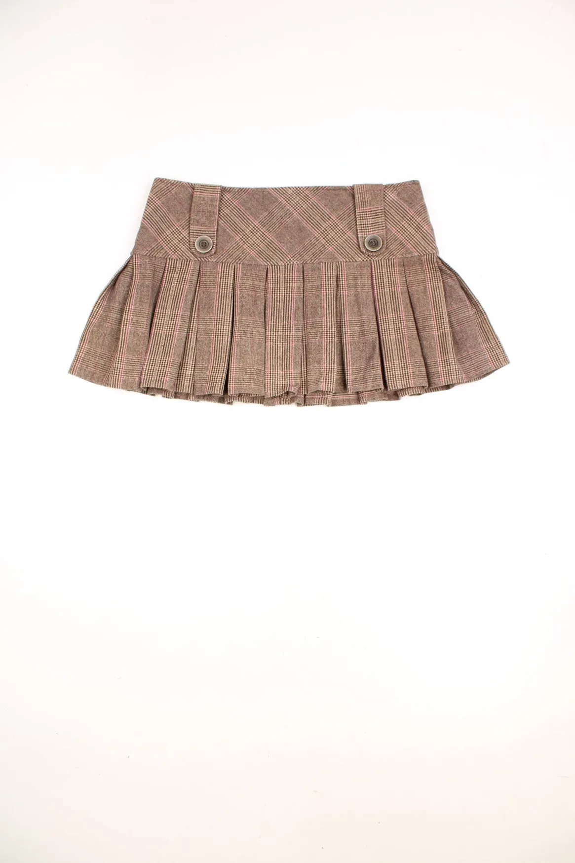 Y2K Plaid Mini Skirt