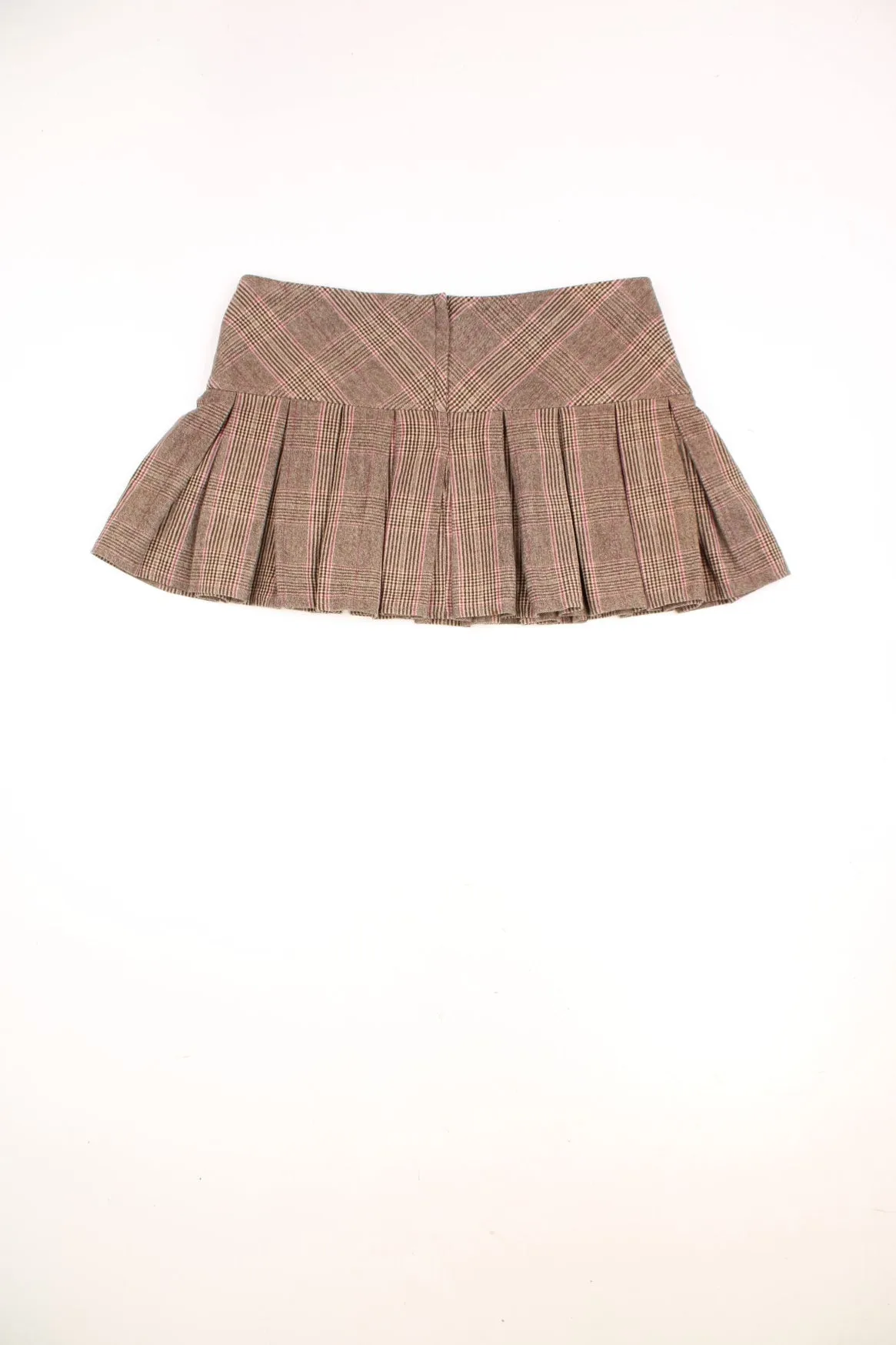 Y2K Plaid Mini Skirt