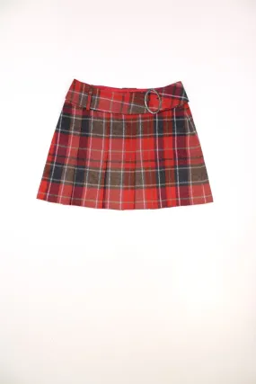 Y2K Plaid Skirt